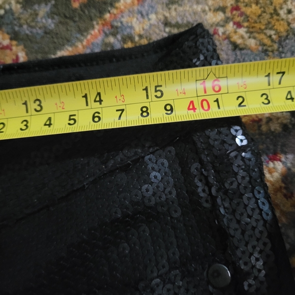 Genetic Denim The Shane black sequin pants size 31 - Picture 8 of 11